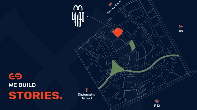 موقع كمبوند مورايا في العاصمة الادارية الجديدة